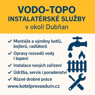 🔧 Potřebujete pomoct s vodou nebo topením? Jsme tu pro vás! Nabízíme kompletní VODO-TOPO služby – od rychlých oprav až po...
